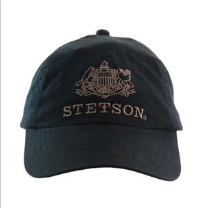 Stetson Black Baseball Cap